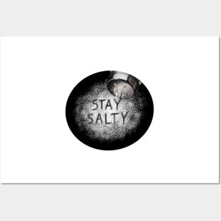 Stay Salty Posters and Art